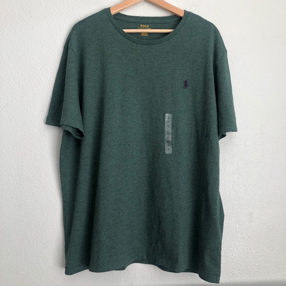 Green Polo Ralph Lauren Tee Shirt Sz XL